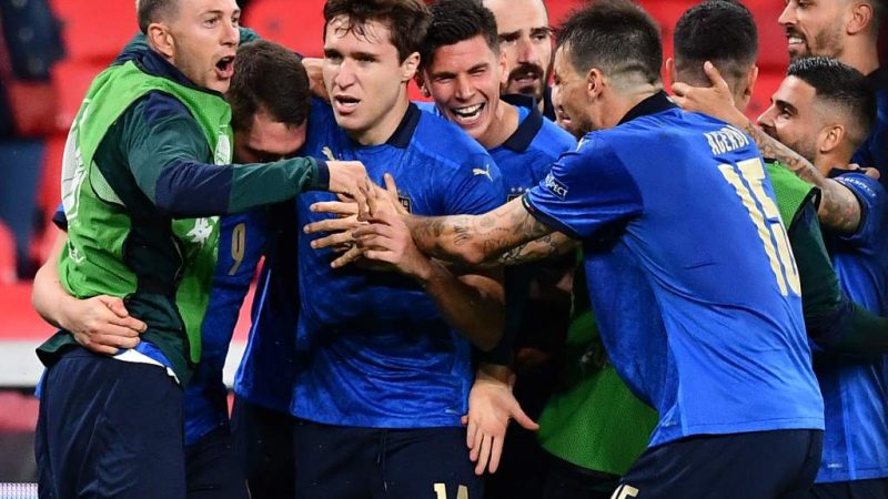 La Assuri in the quarters!  Wembley – Italy beat long-suffering Austria by ten