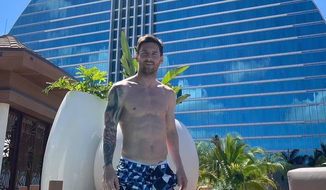 Lionel Messi enjoys his vacation at a luxurious Miami-Tate mansion |  Football |  Sports