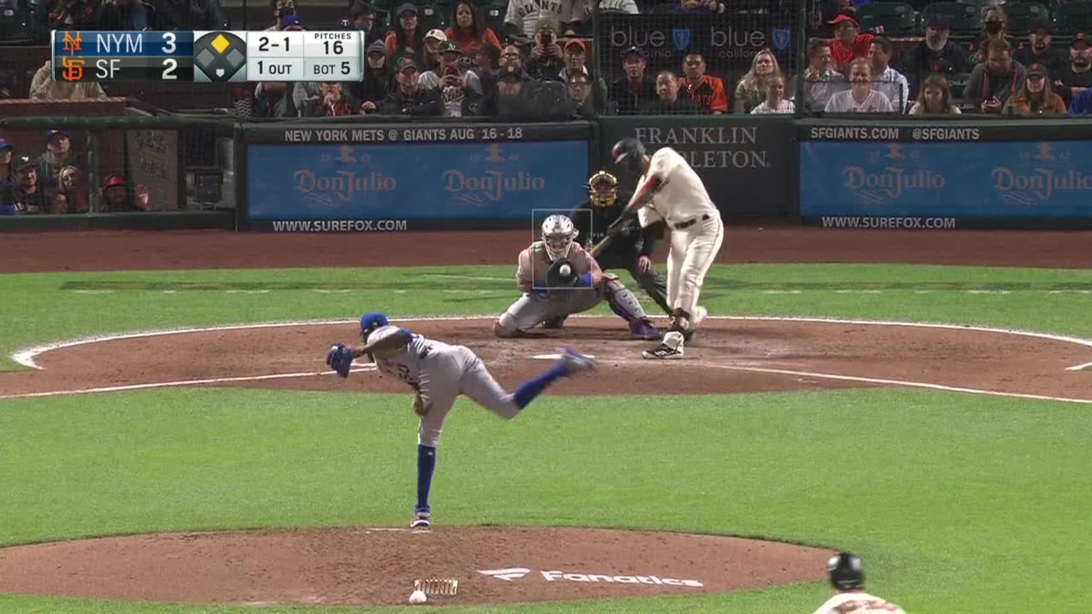 Chris Bryant turns the game against the Mets with the Giants with his second home run