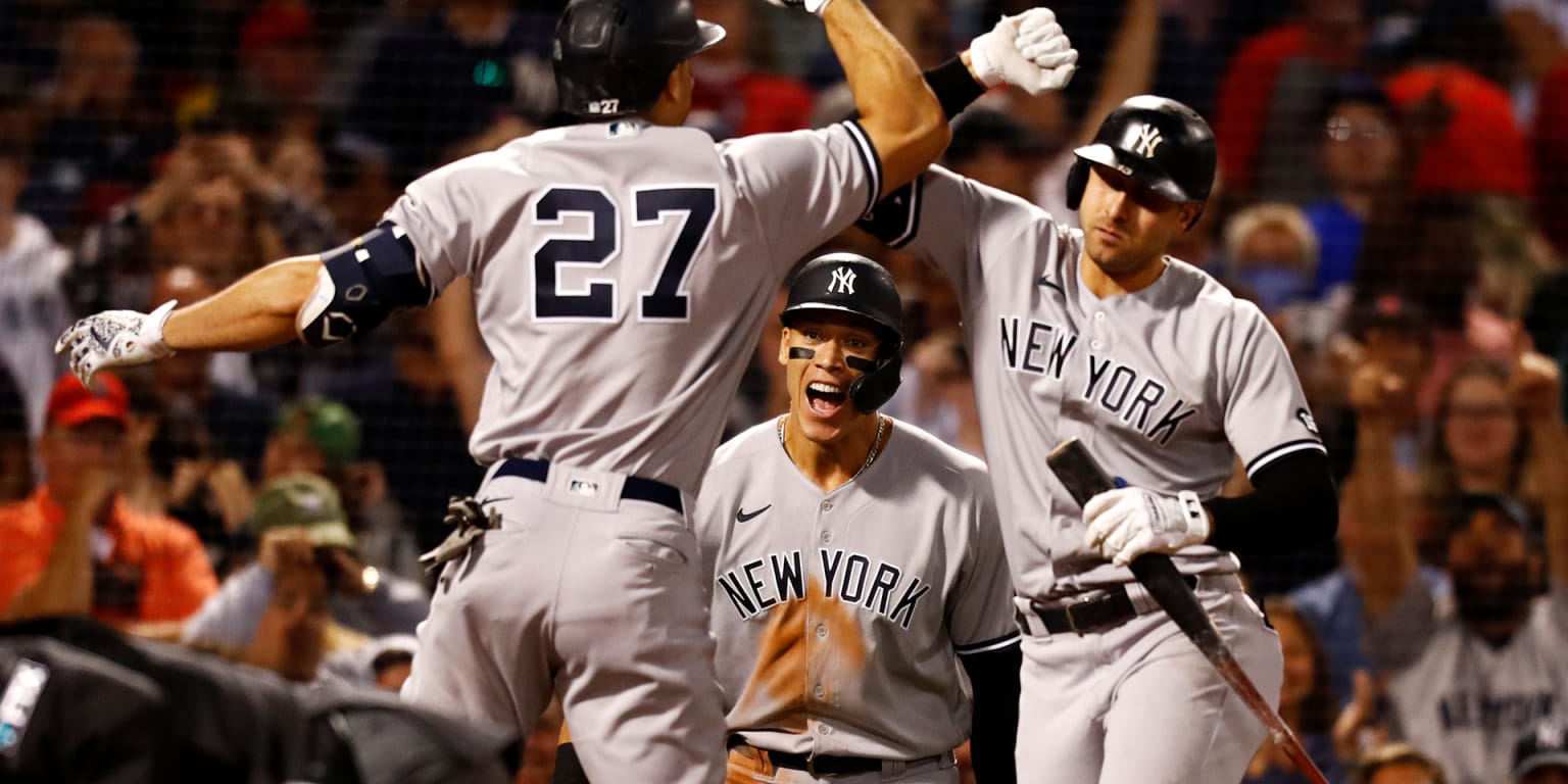 The Yankees wiped out the Red Sox and climbed to the 1st wild card