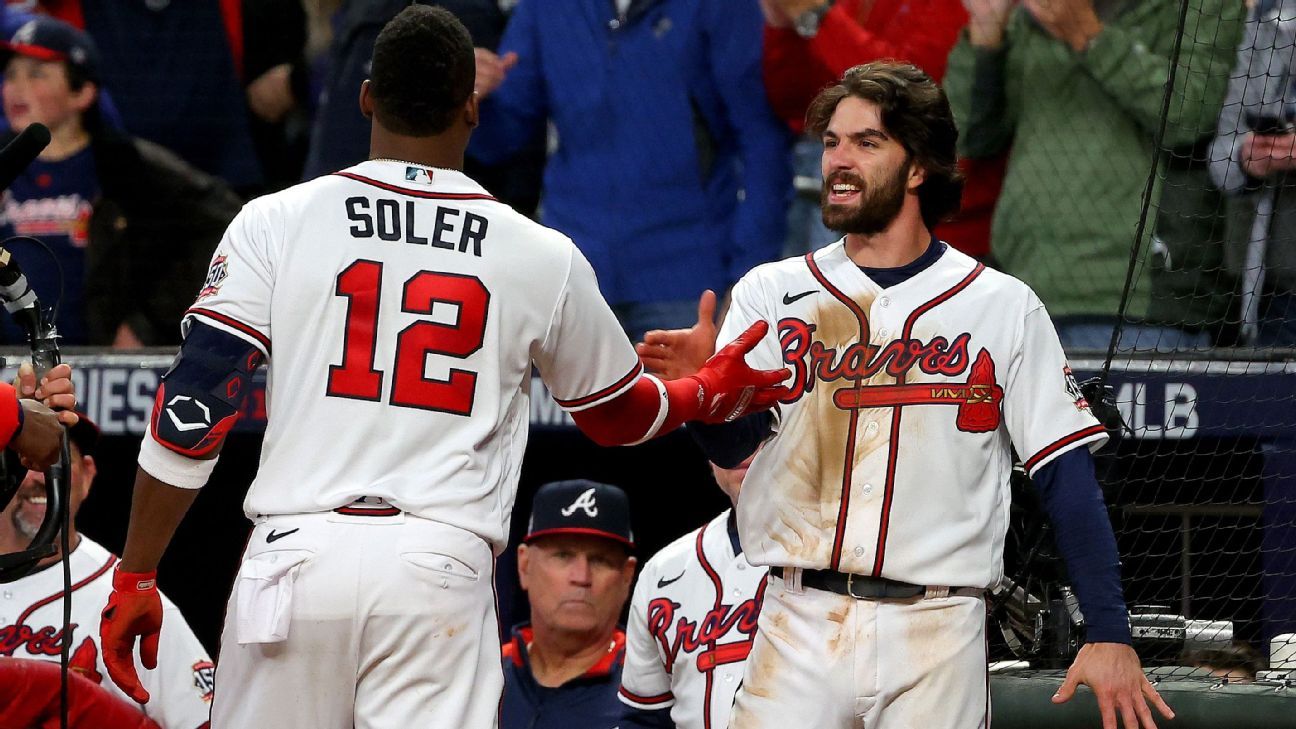 Dansby Swanson and George Soler bring Braves closer to the World Series Championship
