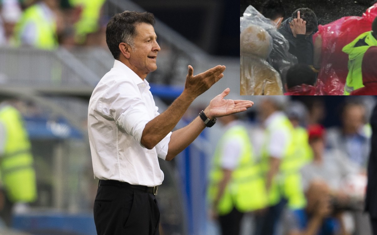 Juan Carlos Osorio made an obscene gesture to fans in Colombia