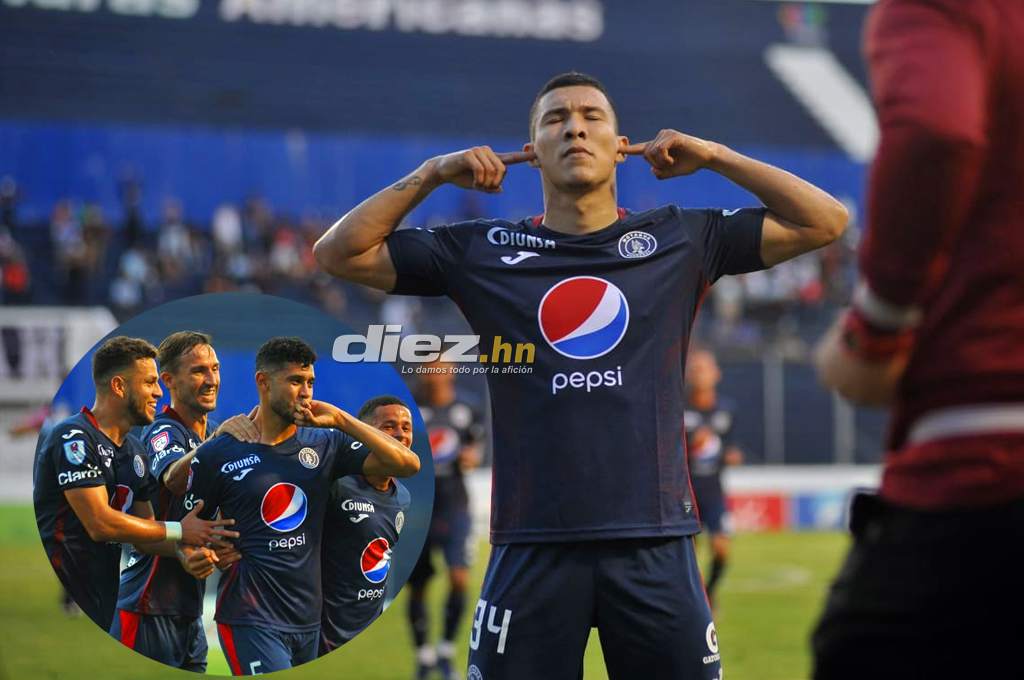 Kevin Lopez dressed up as a hero and signed a hat-trick to beat Motagua on Victoria
