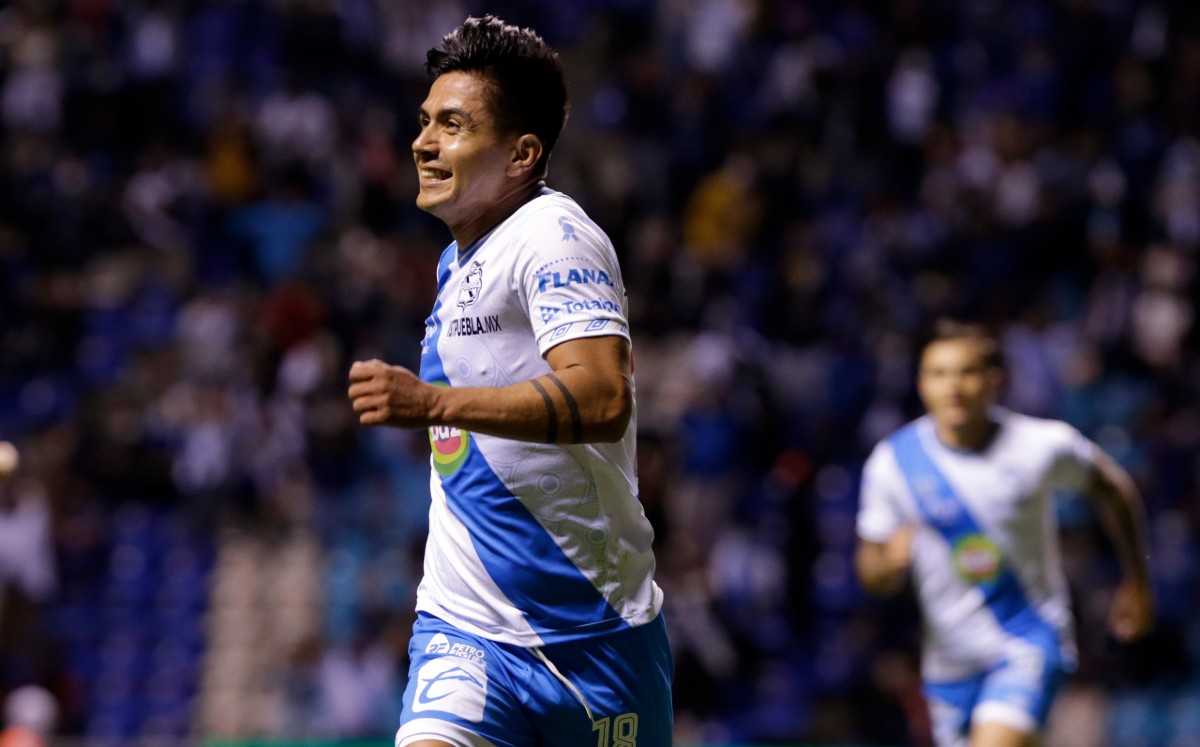 Summary of the match Puebla vs Mazatlán (2-0).  Goals