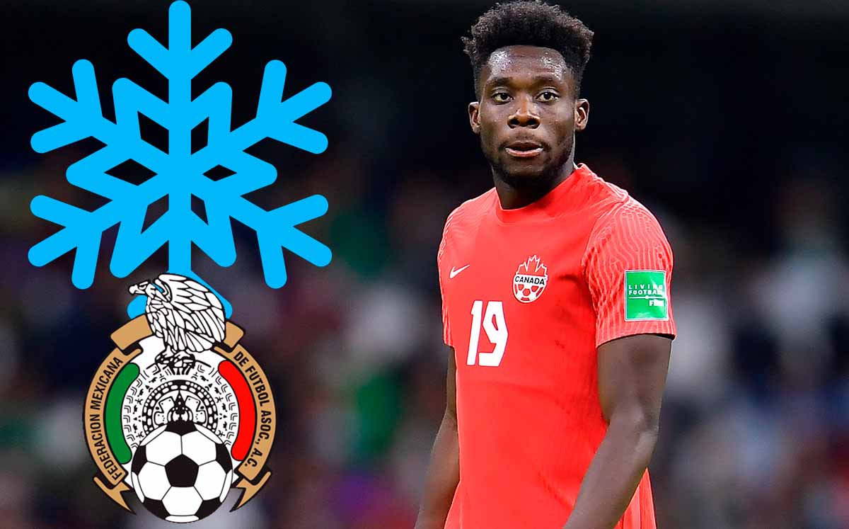 Alfonso Davis challenges Mexico to -10 degrees: ‘I hope you like the snow’