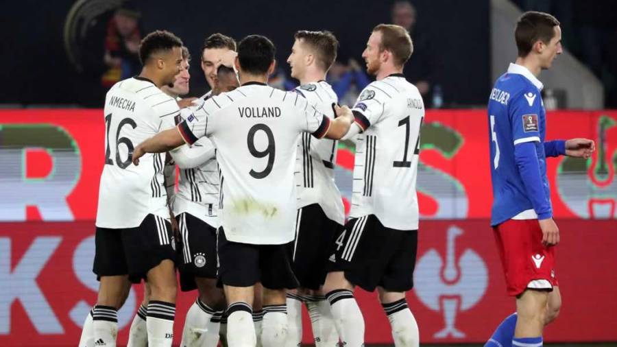 Germany, already in contention for the World Cup, recommended a defamatory defeat to Liechtenstein