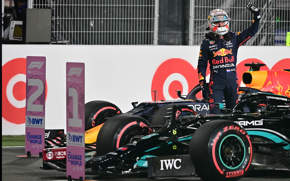 What does it take for Max Verstappen to become champion in Saudi Arabia?