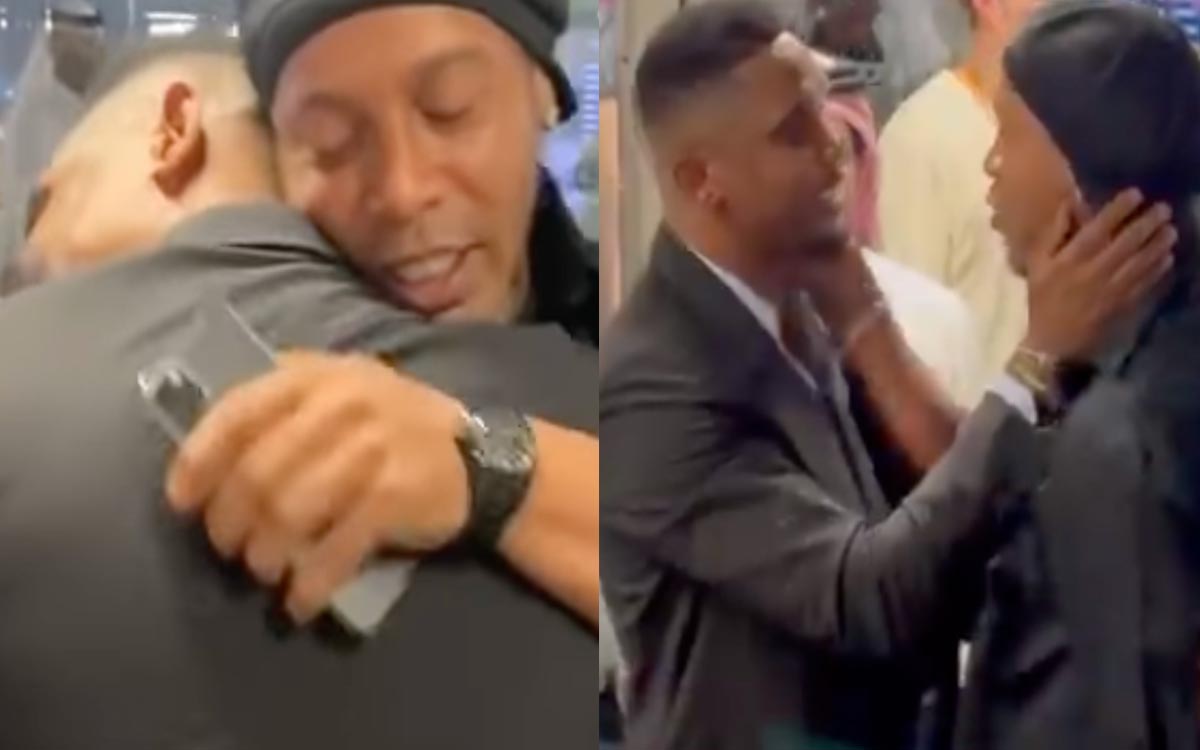 ‘You’m old’;  Reunion video between Ronaldinho and Edovo