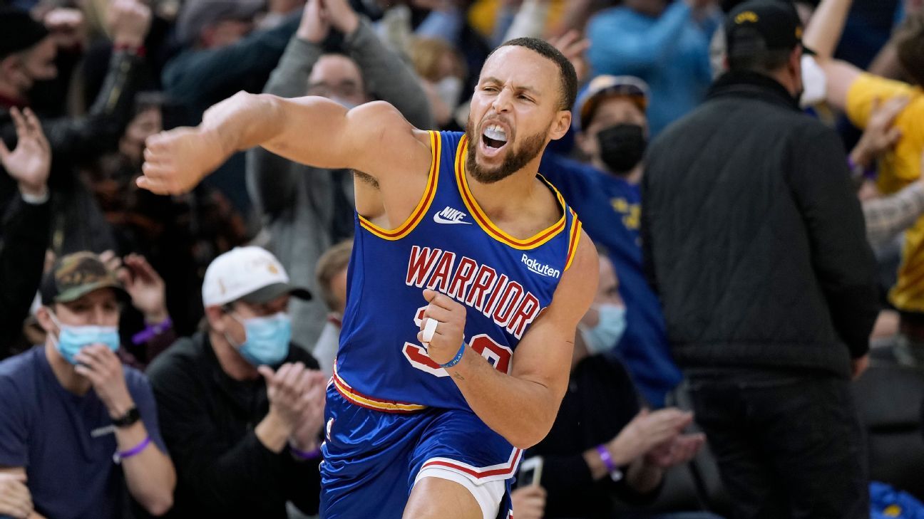Stephen Curry reaches 3,000 3-pointers in his life