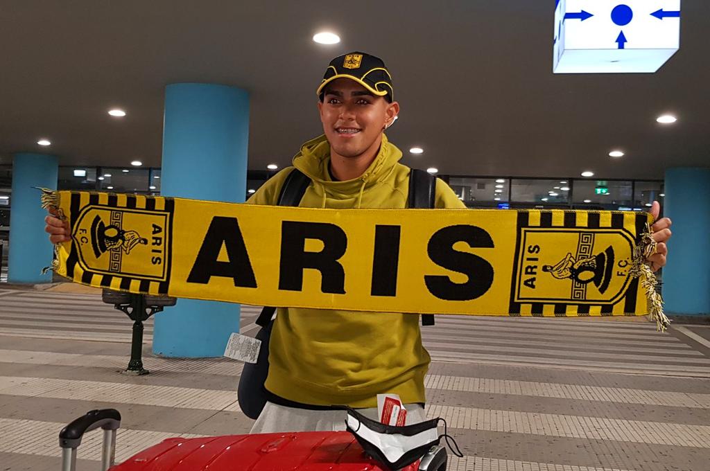 Honduran Louis Palma arrives in Greece and is already wearing the colors of his new team Aris Salonica