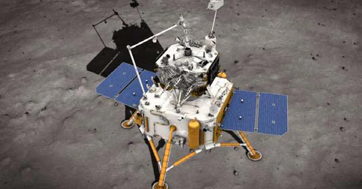 The module Chang’E-5 detects “in situ” cells in Luna