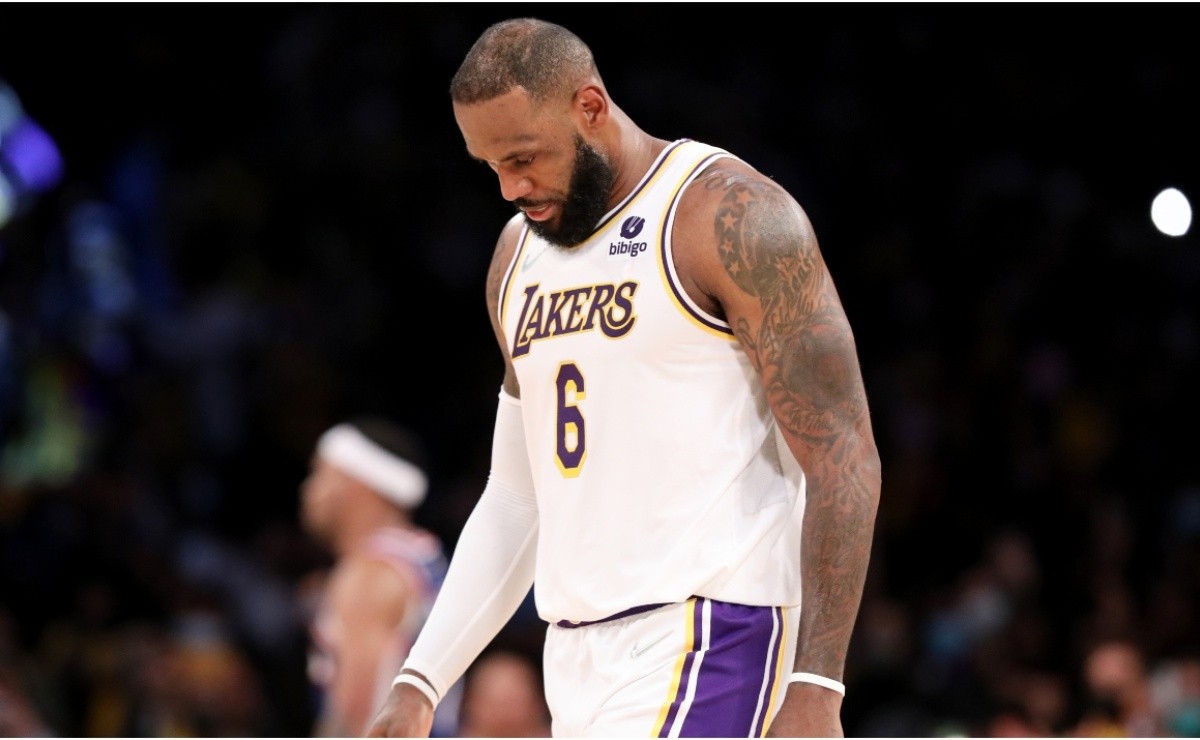The words of LeBron James who upset the Los Angeles Lakers and the NBA