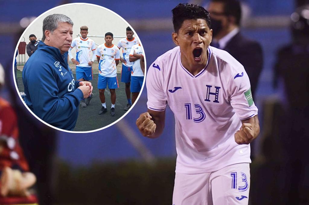 Hernan “Polillo” Gomez attends UPNFM training and talks about FIFA suspending Brian Moya