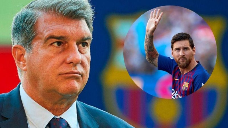 Joan Laporte finally clarifies whether Messi will return to FC Barcelona next season