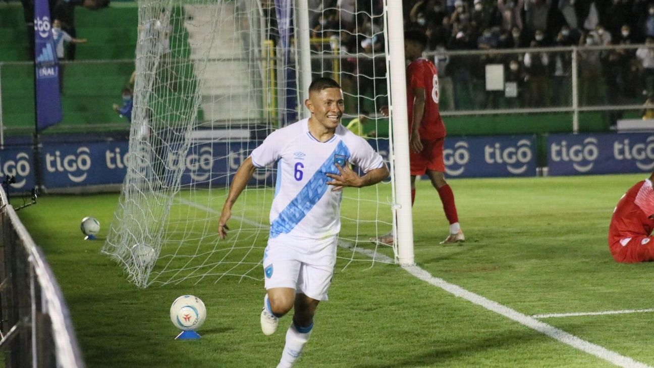 Success!  Luis Fernando Dena makes his debut for Guatemala with a narrow margin of victory