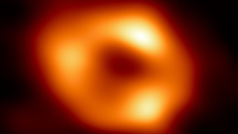 See the first image of the largest black hole in our galaxy