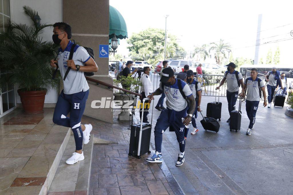 The Honduras national team is already in San Pedro Sula to face Curacao tonight for the League of Nations.