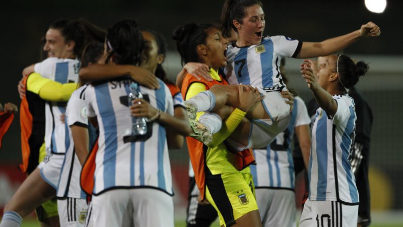 Argentina extinguished Venezuela’s illusion as they entered the semi-finals of the Copa America Feminina