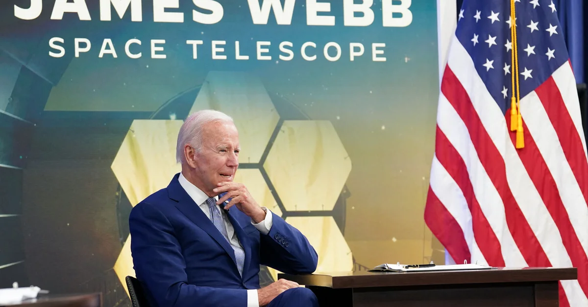 Joe Biden celebrates James Webb telescope photo: “This is a historic moment for humanity”