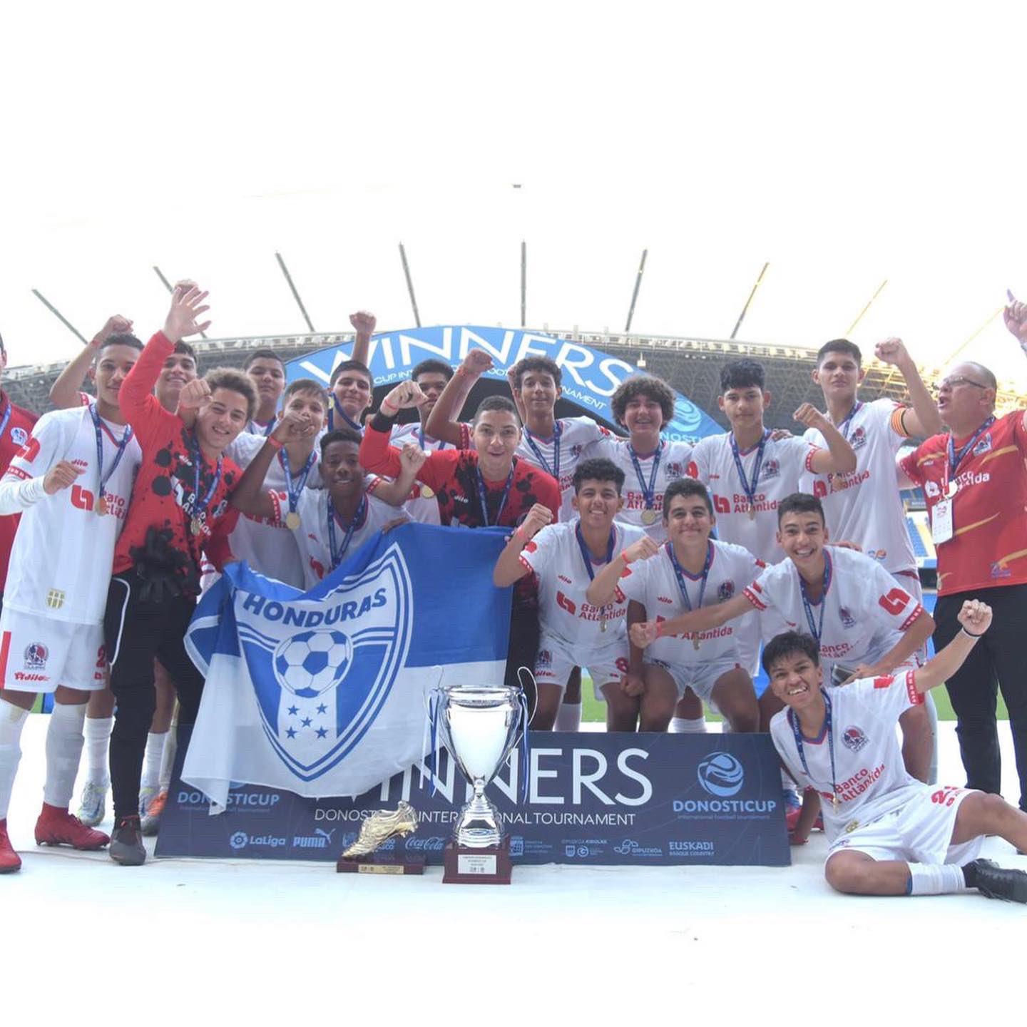 Olympia won the U15 Champion title at the Donosti Cup held in Spain
