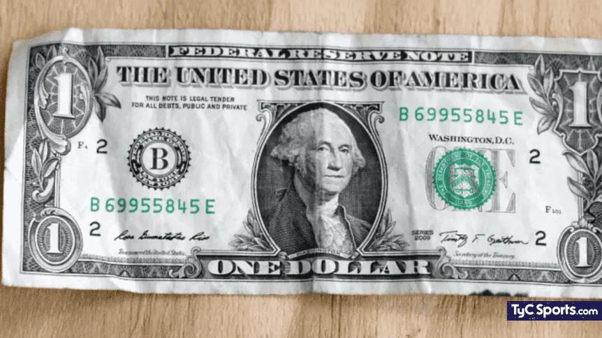 Which 1-dollar bills sell for $100,000?