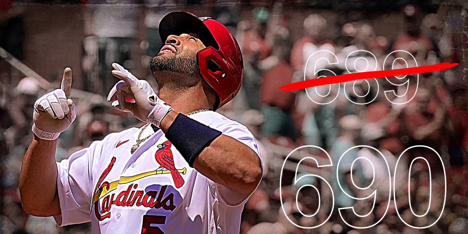 Pujols is still unstoppable and hits 690 HR… with a grand slam!