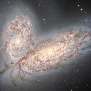 These two conjoined galaxies await the fate of the Milky Way