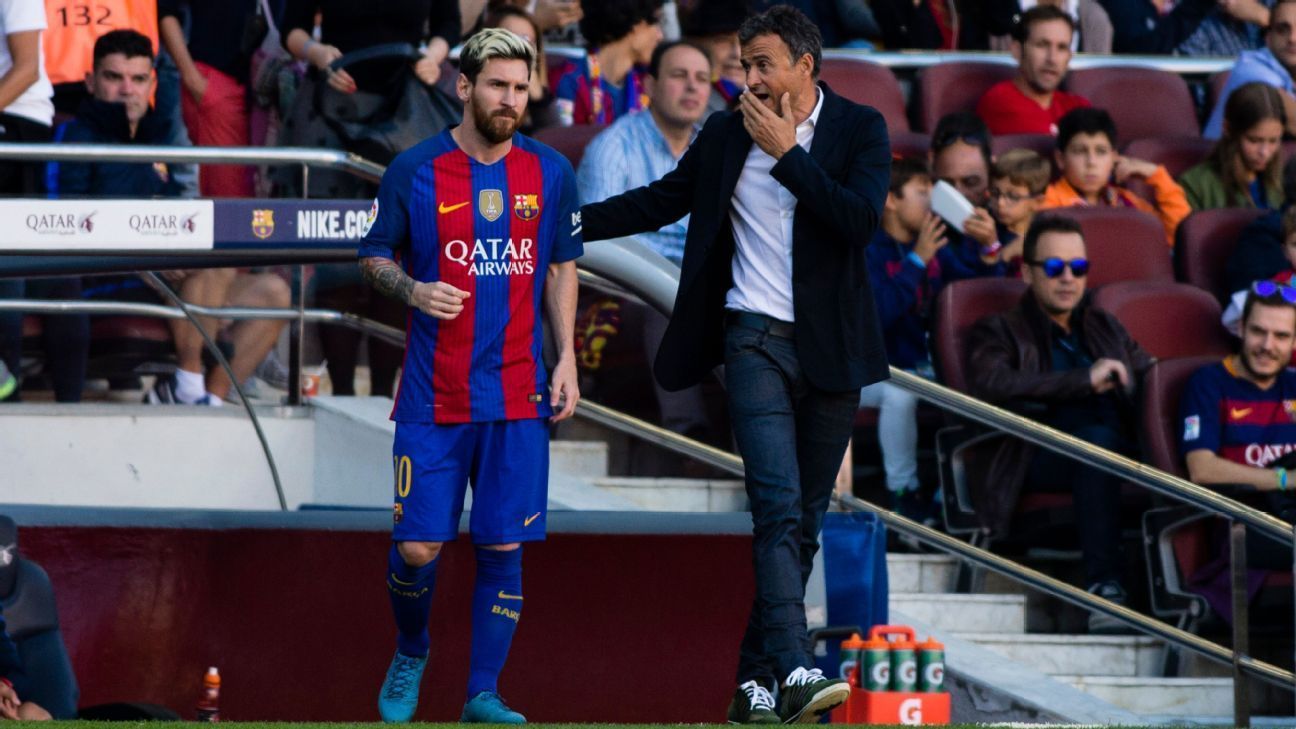 Former Barcelona player Adriano reveals the details of the relationship between Messi and Luis Enrique