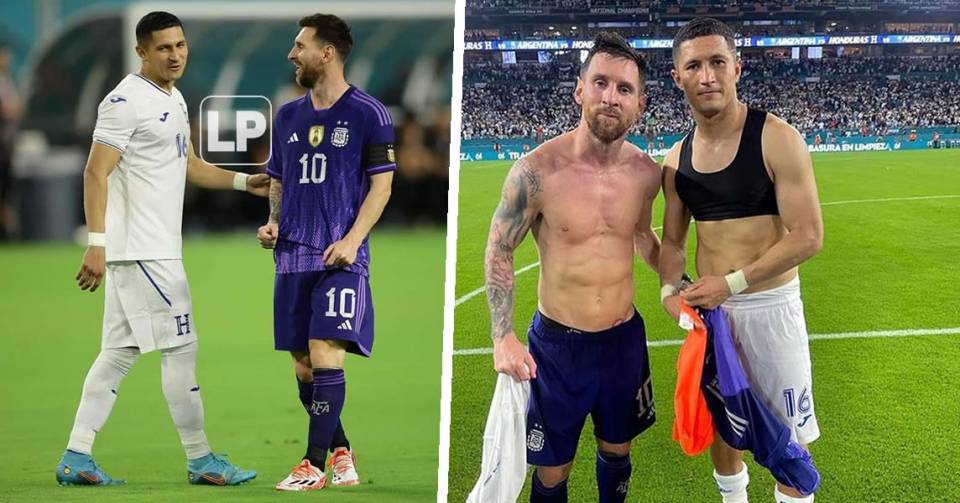 Hector Castellanos reveals how he kept Messi’s shirt and what that Argentina-Honduras rift meant to him.