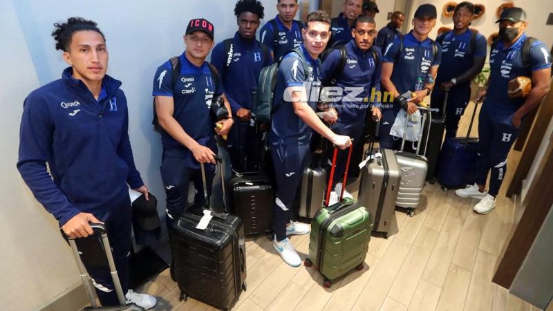 The Honduran national team arrived in Miami, the territory of the battle against Lionel Messi’s Argentina.