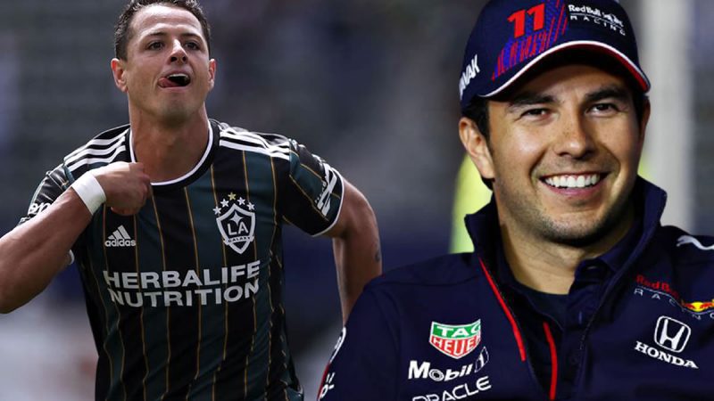 Checo Perez gives Chicharito ‘lift’ to Qatar 2022