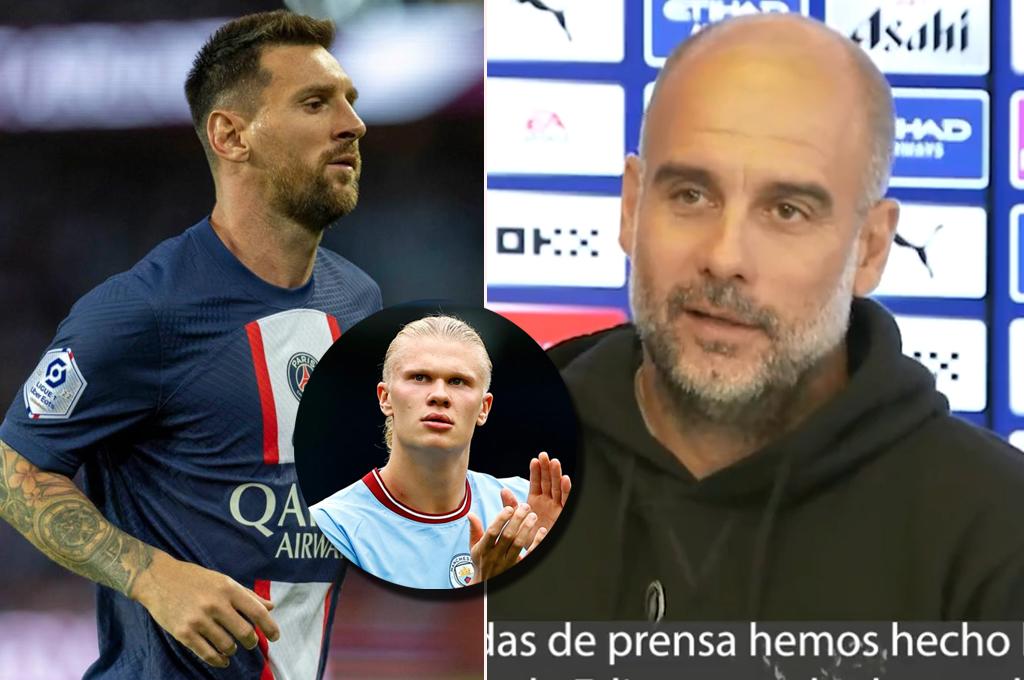 Guardiola’s stern warning to anyone comparing Hollande to Messi