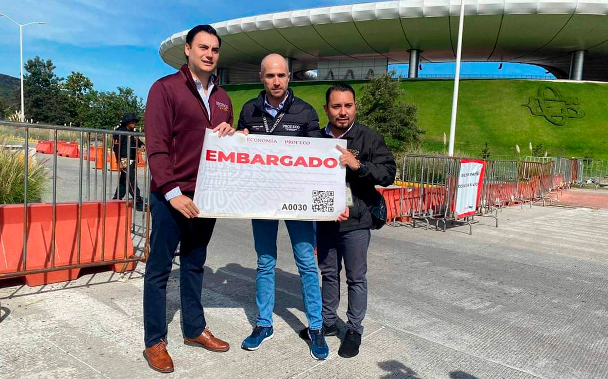 Sivas stadium closed!  Profeco can confiscate it for complaints