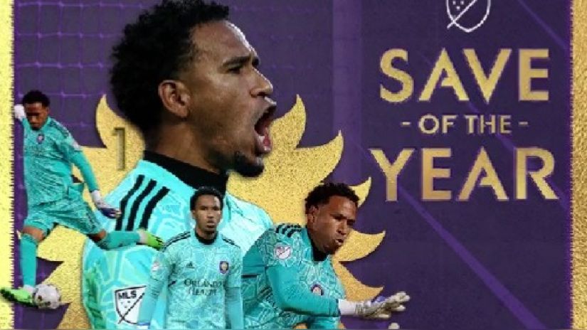 Video Pedro Gallese wins the save of the year award in MLS at Orlando City