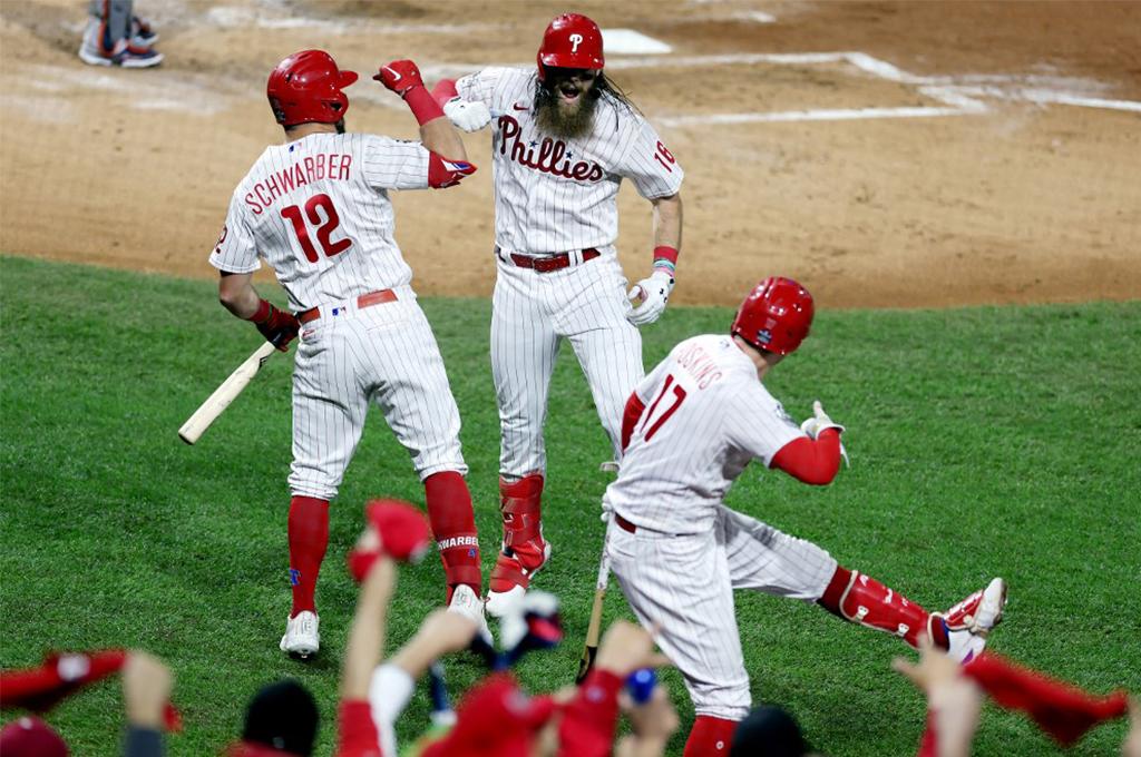 The Phillies beat the Astros and retained their third game in baseball’s World Series