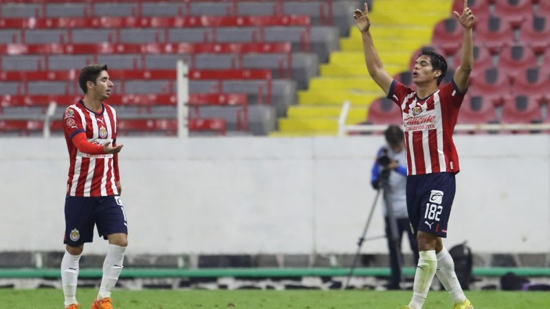 Chivas Vs Mazatlán match summary (1-0).  Goal and half time