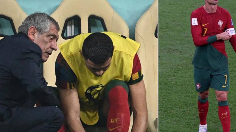 Fernando Santos reveals he spoke to Cristiano Ronaldo over his disqualification and the striker’s response: “I’m not happy…”