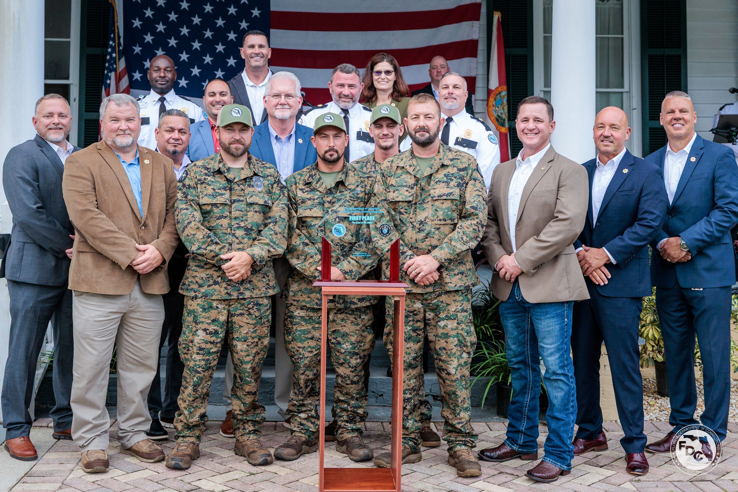 Florida Corrections Department Showcases Elite K9 Tracking Teams at Annual Statewide Event