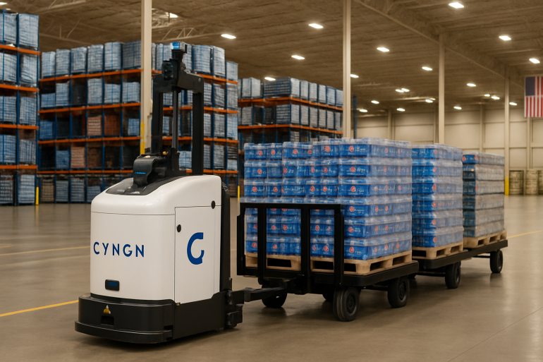 Cyngn and G&J Pepsi Partner to Advance Warehouse Automation in the US