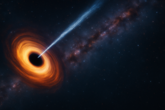 Black Hole’s Radio Signal Discovery Challenges Long-Held Views of Galactic Behaviour