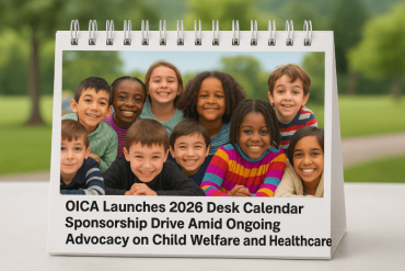 OICA Launches 2026 Desk Calendar Sponsorship Drive Amid Ongoing Advocacy on Child Welfare and Healthcare
