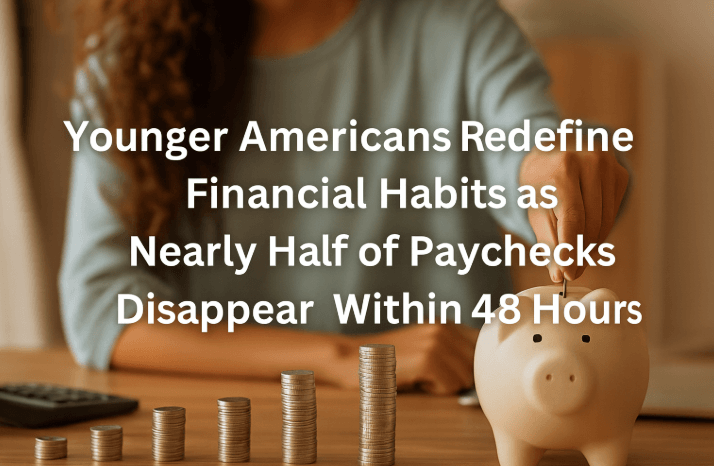 Younger Americans Redefine Financial Habits as Nearly Half of Paychecks Disappear Within 48 Hours