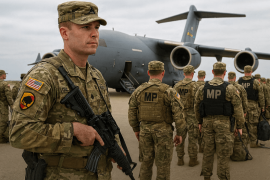 Oklahoma Guard Military Police Unit Deploys to Middle East in Support of Operation Spartan Shield