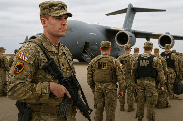 Oklahoma Guard Military Police Unit Deploys to Middle East in Support of Operation Spartan Shield