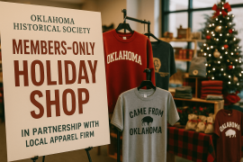 Oklahoma Historical Society Launches Members-Only Holiday Shop in Partnership with Local Apparel Firm