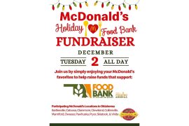 McDonald’s Launches One-Day Fundraising Drive to Support Eastern Oklahoma Families Facing Food Insecurity