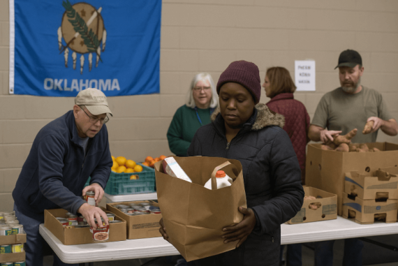 Food Banks Receive Temporary Boost as Oklahoma Faces SNAP Funding Halt Amid Government Shutdown