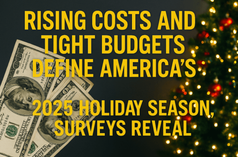 Rising Costs and Tight Budgets Define America’s 2025 Holiday Season, Surveys Reveal