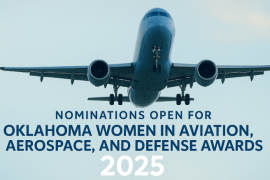Nominations Open for 2025 Oklahoma Women in Aviation, Aerospace and Defence Awards