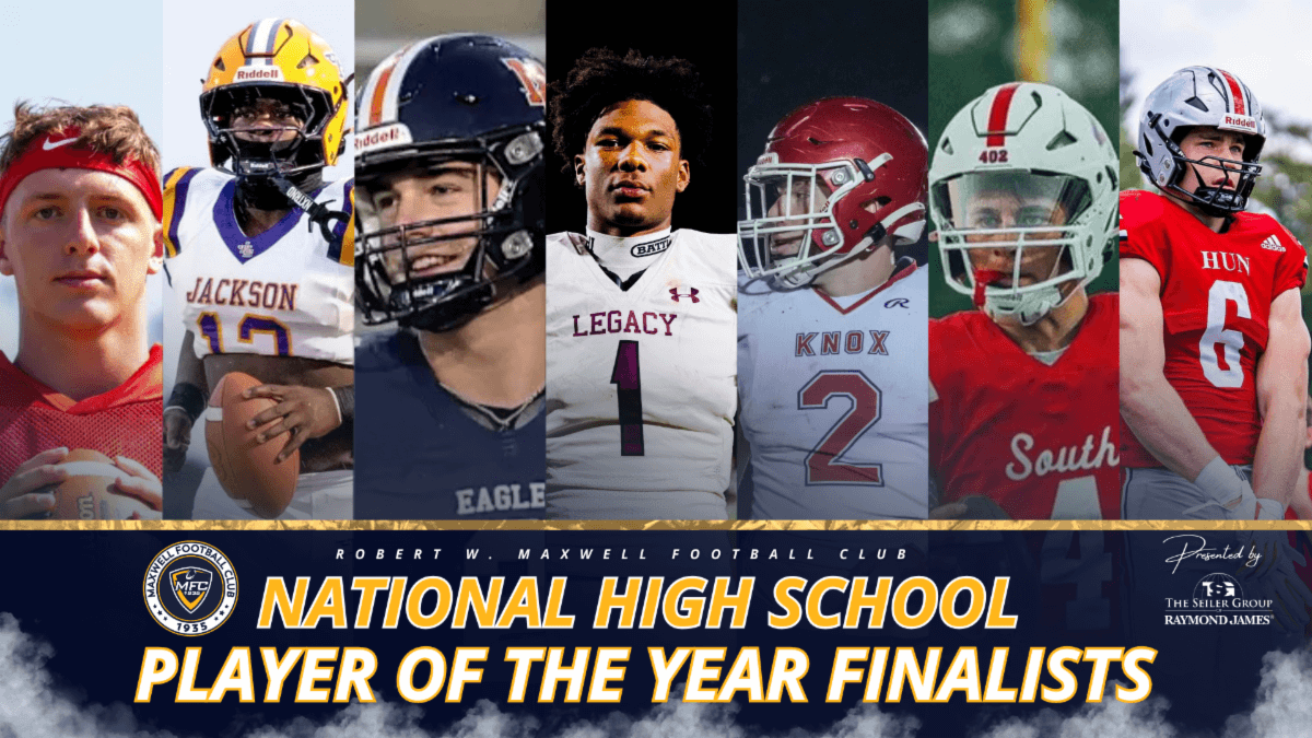 Maxwell Football Club Announces Finalists for 2025 National High School Player of the Year